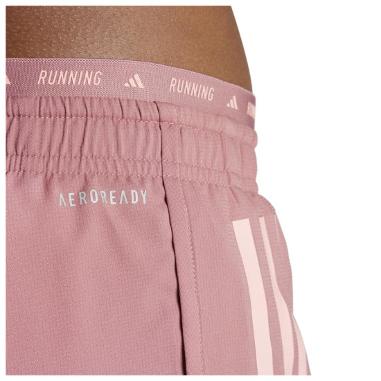Adidas Γυναικείο σορτς Own the Run 3-Stripes 2in1 Shorts